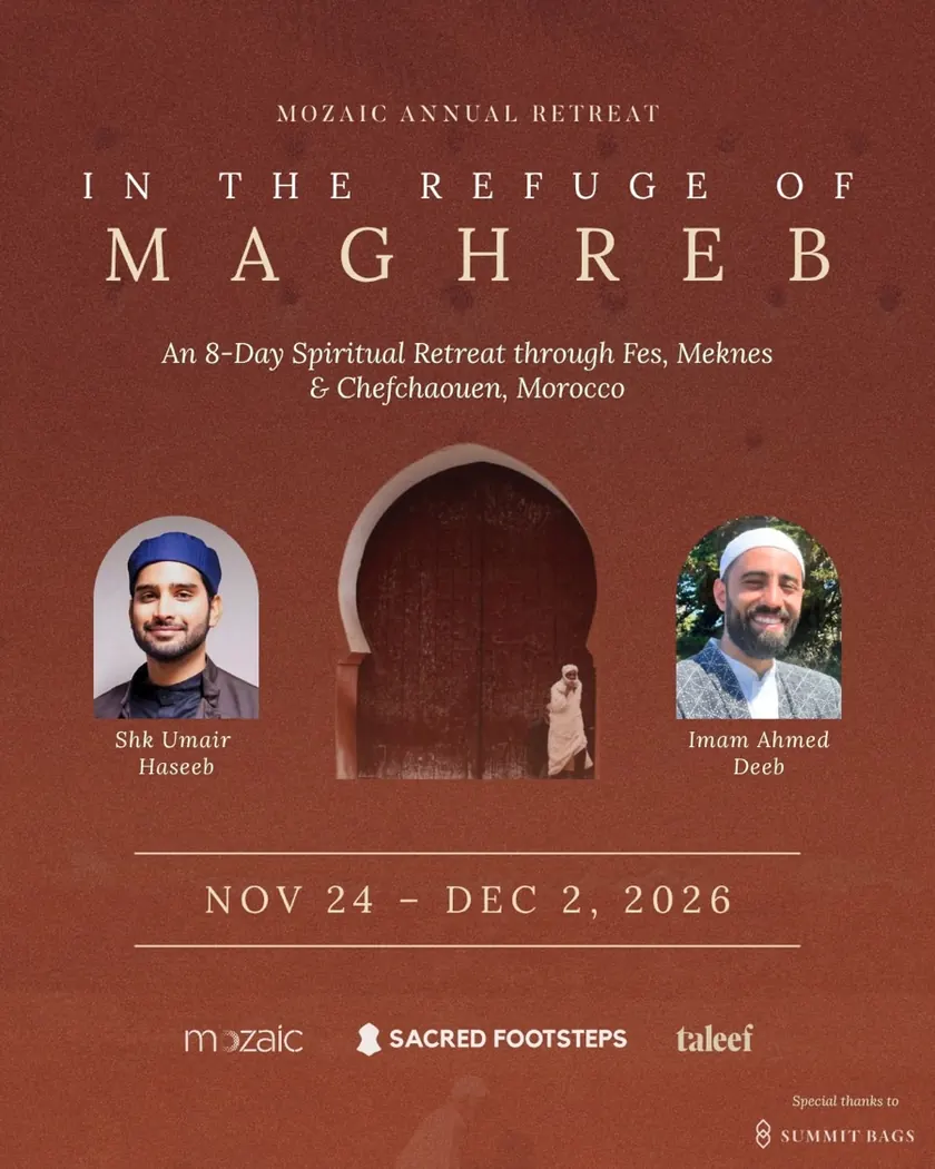 In the Refuge of Maghreb retreat flyer